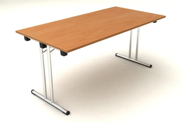 Tavolo pieghevole per riunioni 80x160 cm - immagine 3