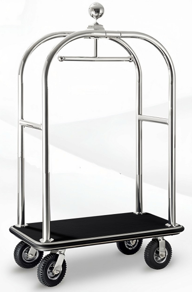 Carrello portabagagli portavaligie per hotel mod. ASTOR. - immagine 4